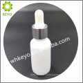 Frasco do conta-gotas de borracha de vidro branco de 15ML 30ML